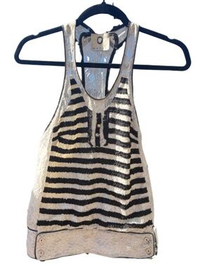 MAYLE by Jane Mayle - VINTAGE LACE TANK TOP/ Circa 2010